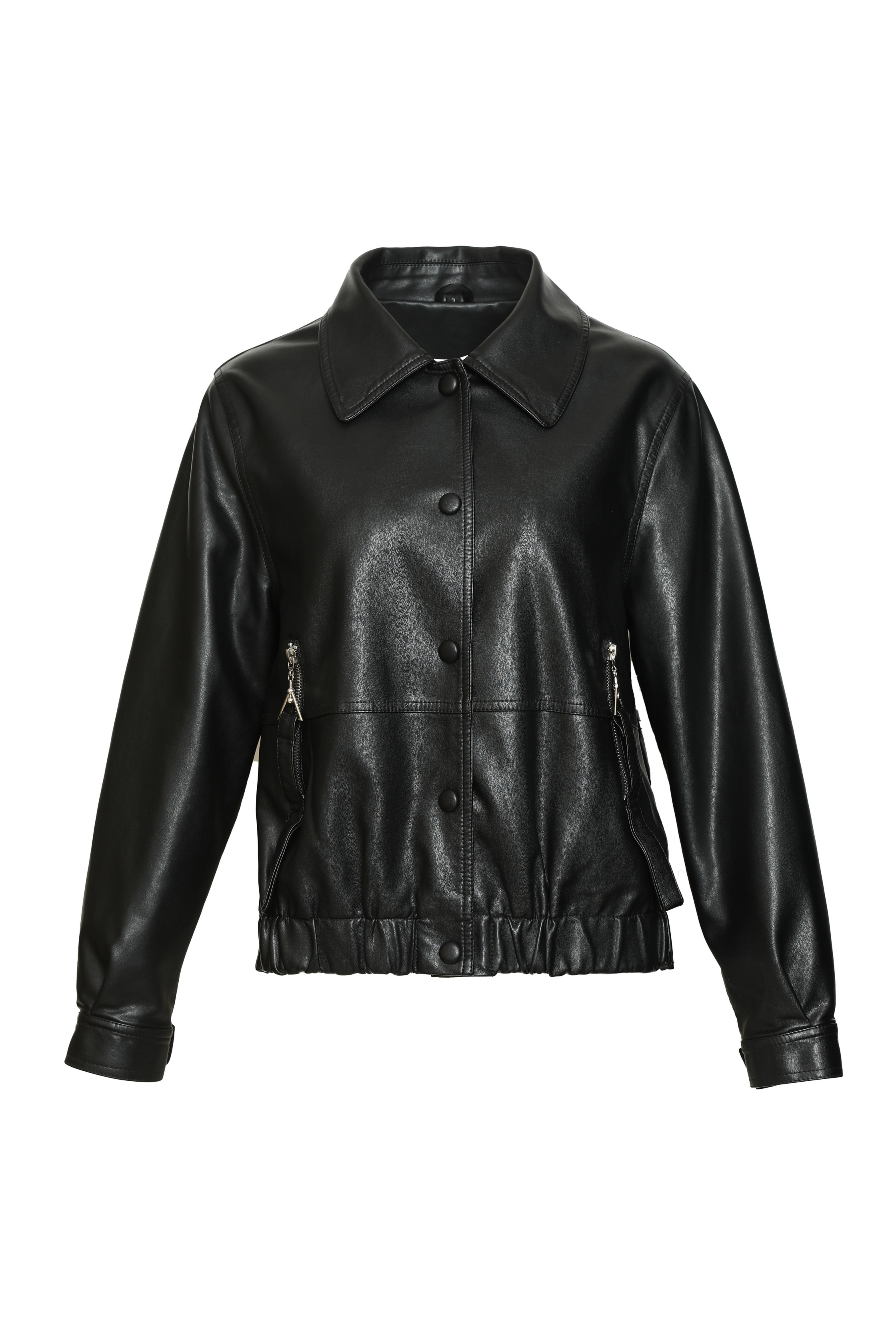 PU Leather Jacket for Women